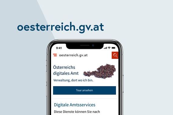 symbolbild für die webseite oesterreich.gv.at